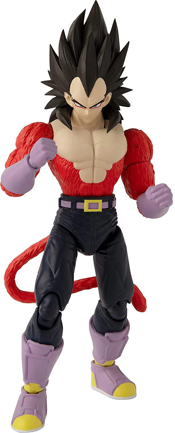 Dragonball Super 6 Inch Action Figure Dragon Stars Series 13 - Super Saiyan 4 Vegeta - Image 2