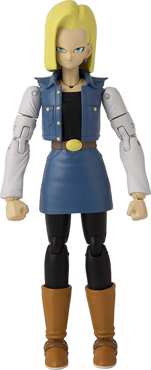 Dragonball Super 6 Inch Action Figure Dragon Stars - Android 18 - Image 2
