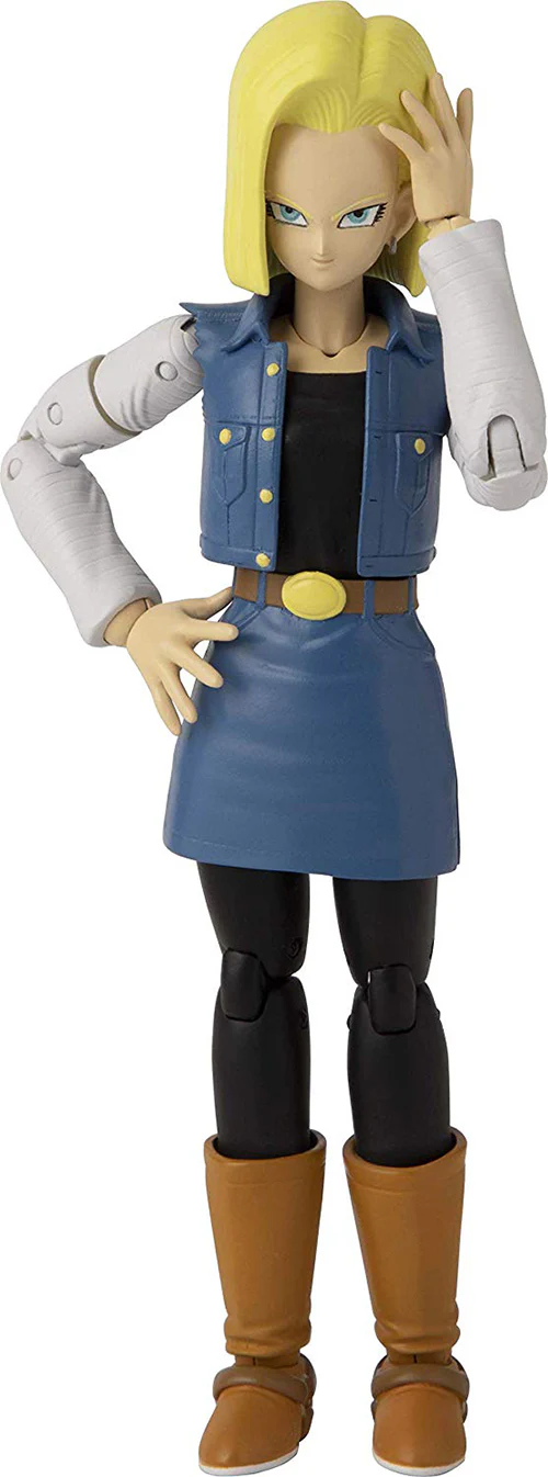 Dragonball Super 6 Inch Action Figure Dragon Stars - Android 18 - Image 3