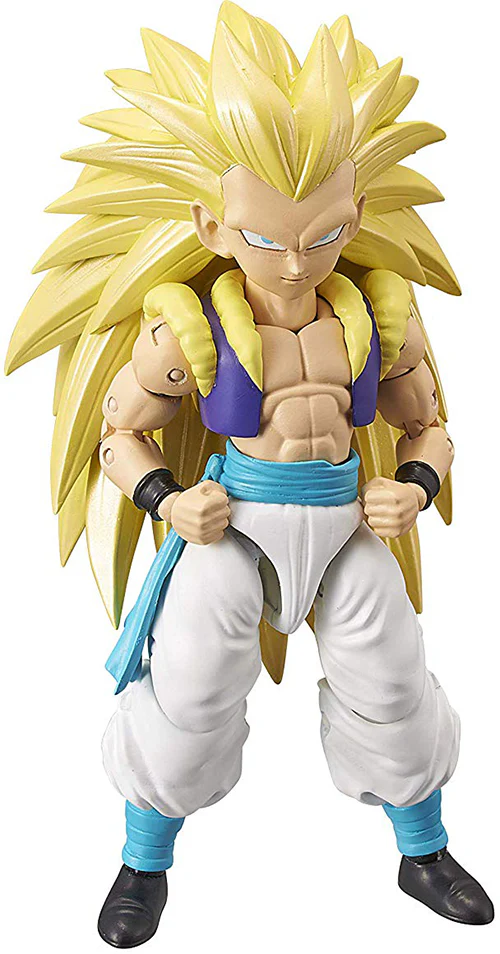 Dragonball Super 6 Inch Action Figure Dragon Stars - Super Saiyan 3 Gotenks - Image 3