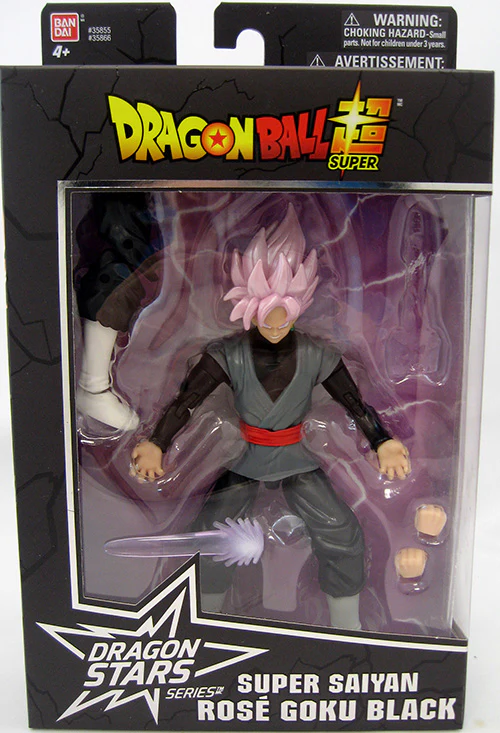 Dragonball Super 6 Inch Action Figure BAF Fusion Zamasu Dragon Stars Series 4 - Goku Black Rose - Image 2