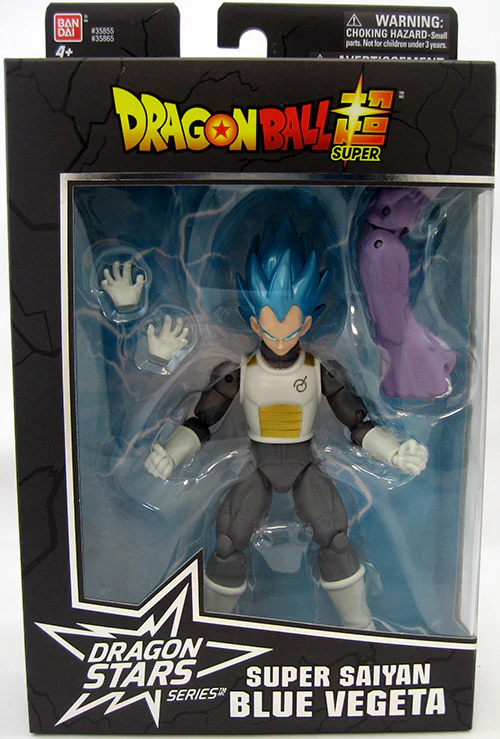 Dragonball Super 6 Inch Action Figure BAF Fusion Zamasu Dragon Stars Series 4 - Super Saiyan Blue Vegeta - Image 2
