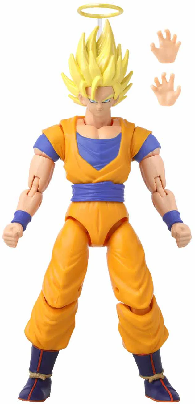 Dragonball Super 6 Inch Action Figure Dragon Stars - Super Saiyan 2 Goku with Halo - Image 2