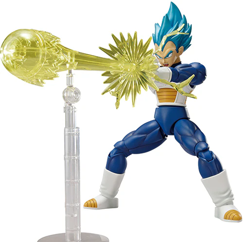 Dragonball Super 5 Inch Action Figure Model Kit - Super Saiyan Blue Vegeta Special Color (Non Mint Previously Opened Packaging) - Image 2