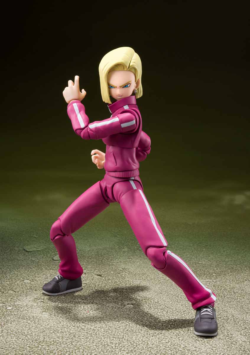 Dragonball Super 6 Inch Action Figure S.H. Figuarts Exclusive - Android 18 Universe Survival Saga - Image 2
