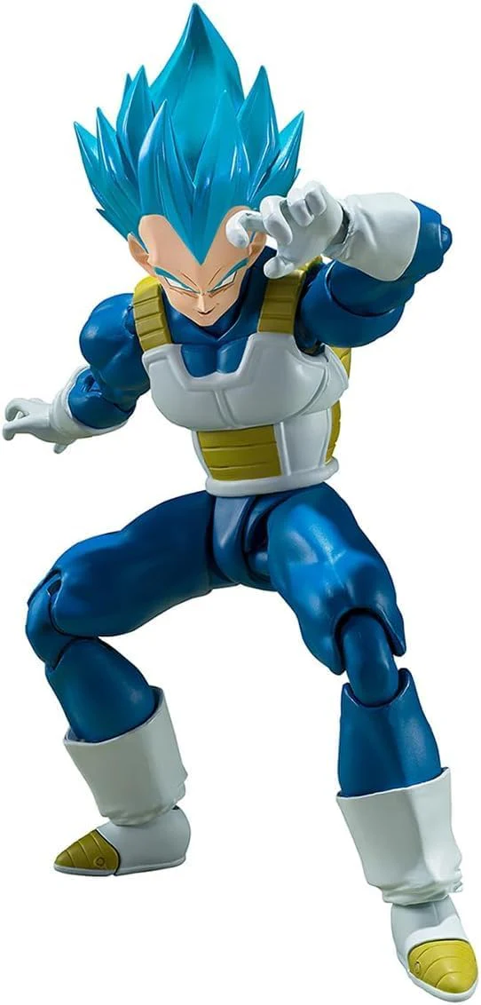 Dragonball Super 6 Inch Action Figure S.H. Figuarts - Super Saiyan Blue Vegeta Unwavering Pride - Image 2