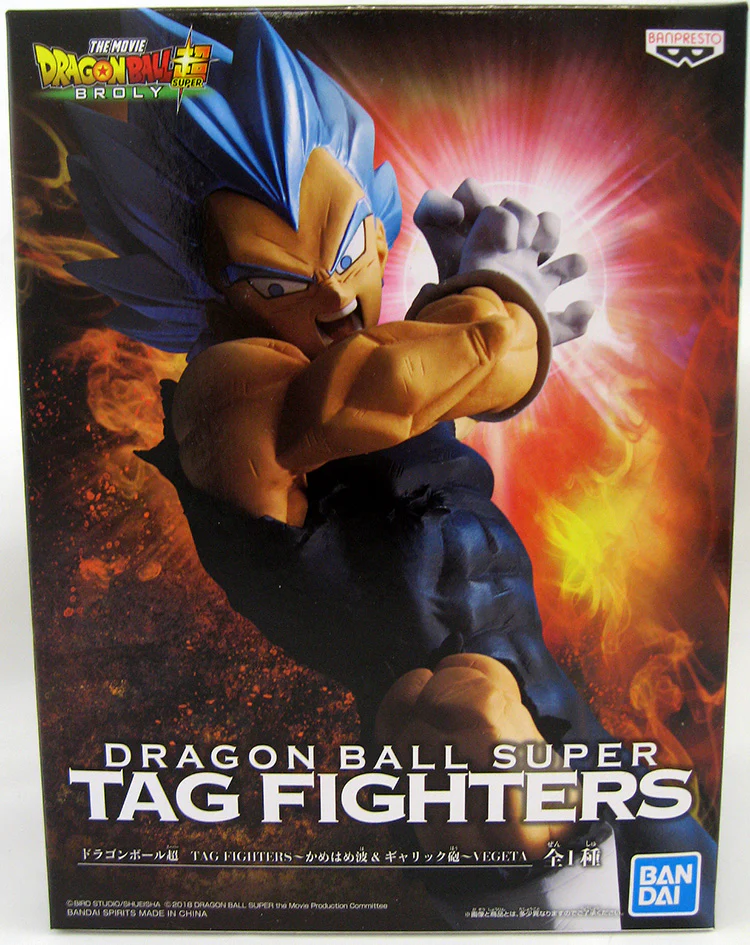 Dragonball Super 6 Inch Static Figure Tag Fighters - Super Saiyan Blue Vegeta - Image 2