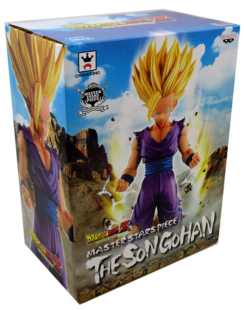 Dragonball Z 8 Inch Statue Figure Master Stars Piece Series - Super Saiyan 2 Son Gohan - Image 2