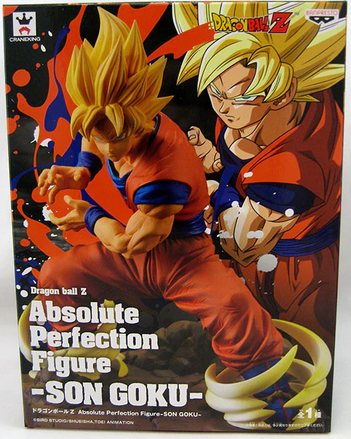 Dragonball Z 6 Inch Static Figure Absolute Perfection series - Super Saiyan Goku - Image 2
