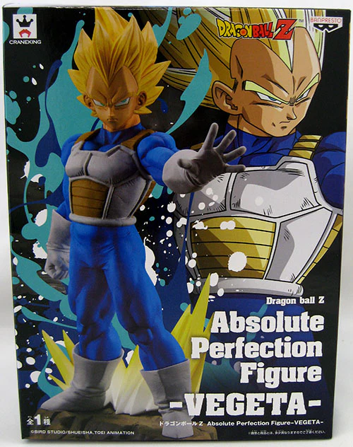Dragonball Z 7 Inch Static Figure Absolute Perfection series - Super Saiyan Vegeta - Image 2