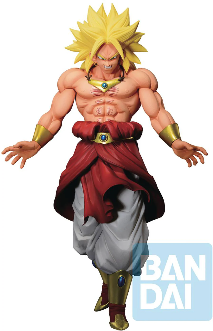 Dragonball Z Back To The Film 10 Inch Static Figure Ichiban - Super Saiyan Broly 1994 - Image 2