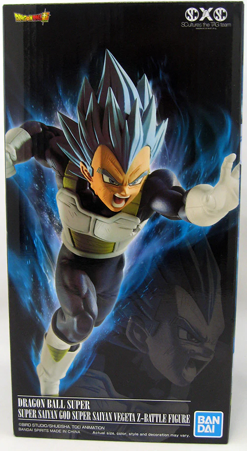 Dragonball Z Buyu Retsuden 6 Inch Static Figure Z-Battle - Super Saiyan Blue Vegeta - Image 2