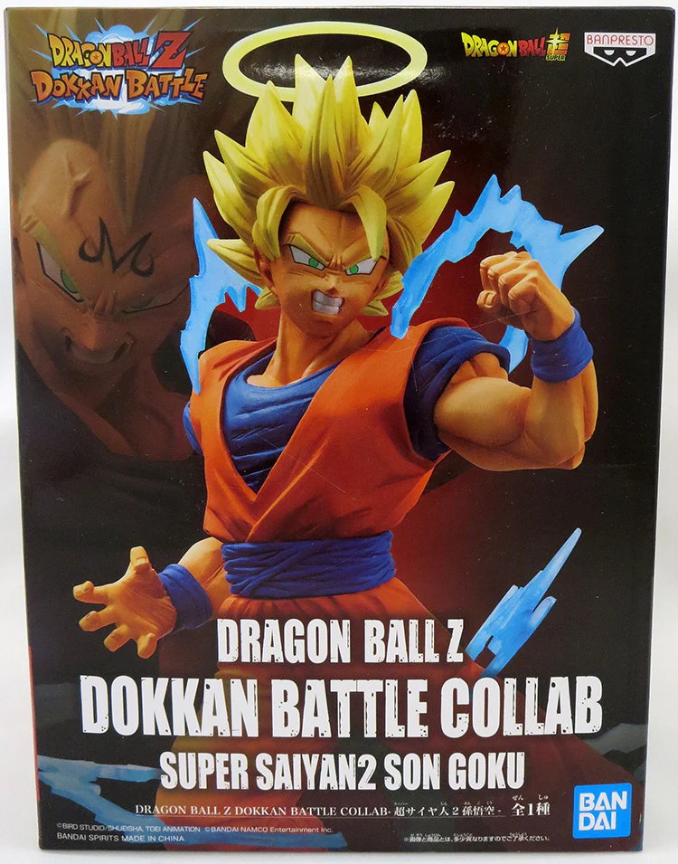 Dragonball Z 8 Inch Static Figure Dokkan Battle Game - Super Saiyan 2 Goku - Image 2
