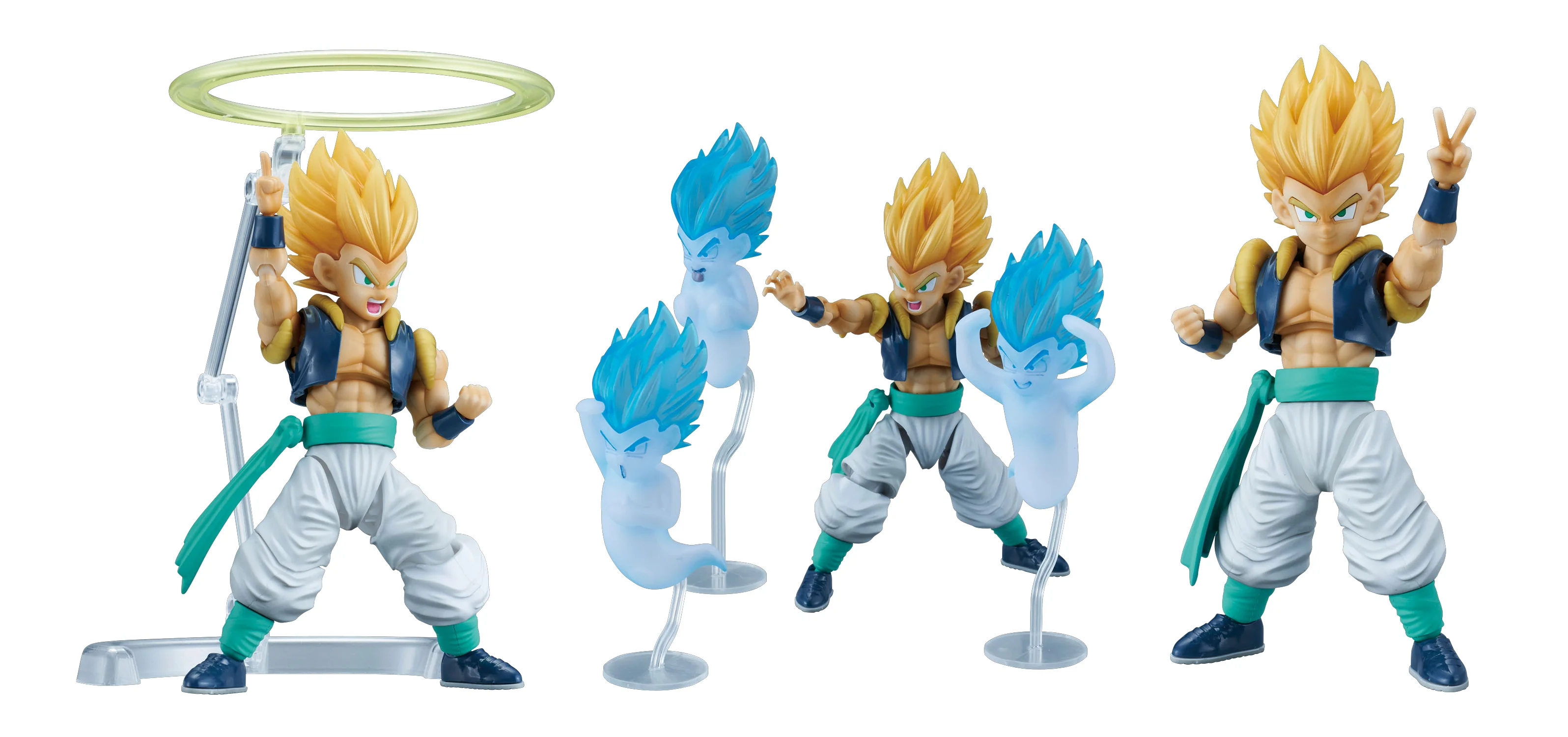 Dragonball Z 6 Inch Model Kit Figure-Rise - Super Saiyan Gotenks - Image 2