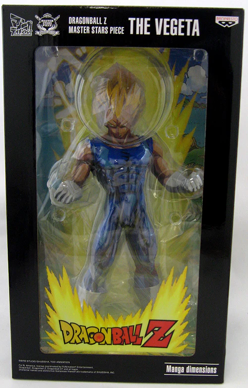 Dragonball Z 10 Inch Static Figure Manga Dimensions - Super Saiyan Vegeta - Image 2