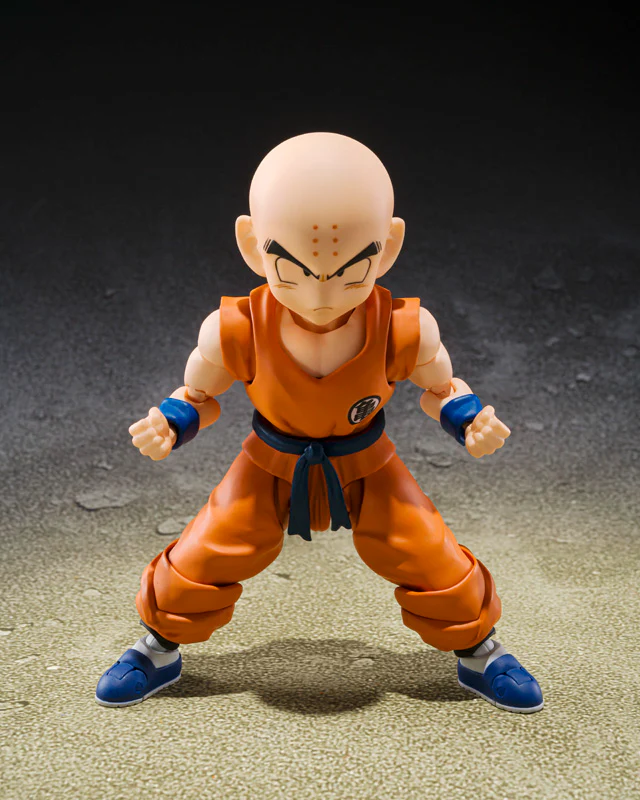 Dragonball Z 5 Inch Action Figure S.H. Figuarts Exclusive - Kirllin Son Goku Old Friend - Image 2