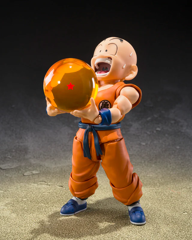 Dragonball Z 5 Inch Action Figure S.H. Figuarts Exclusive - Kirllin Son Goku Old Friend - Image 3