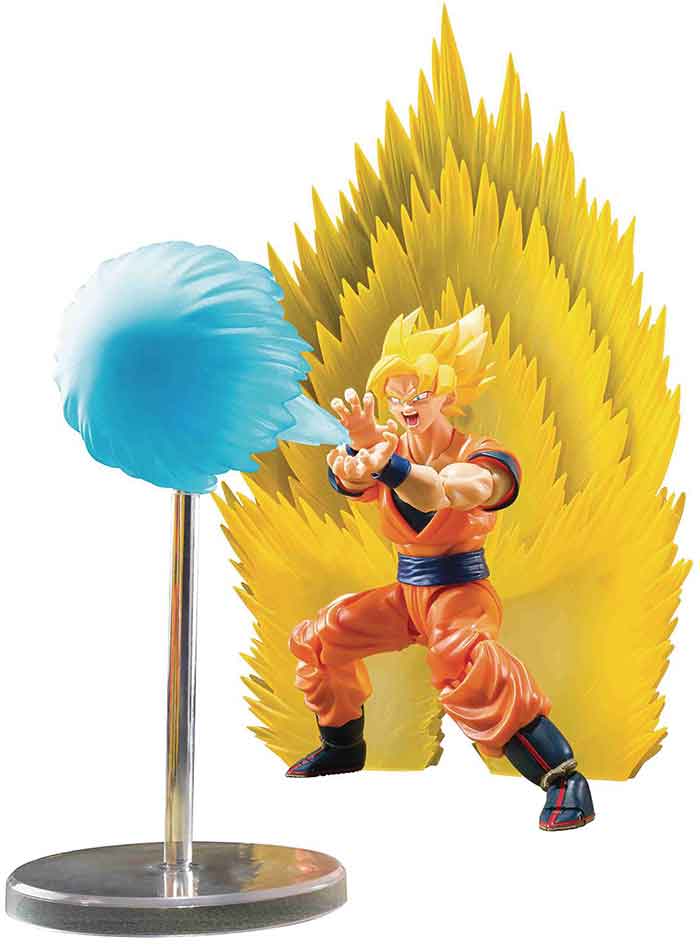 Dragonball Z 6 Inch Accessory S.H. Figuarts - Son Goku Teleport Kamehameha Effect Parts (Sub-Standard Packaging) - Image 2