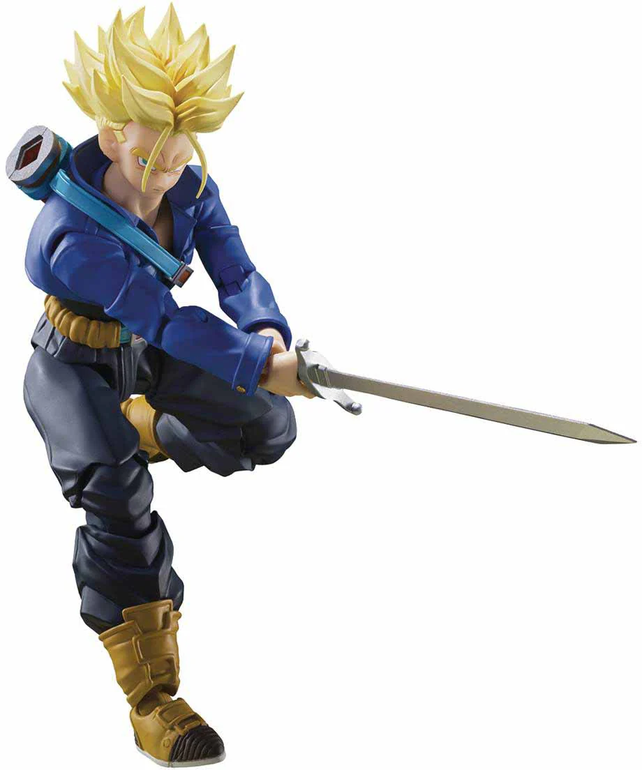 Dragonball Z 5 Inch Action Figure S.H. Figuarts - Super Saiyan Trunks Reissue - Image 2