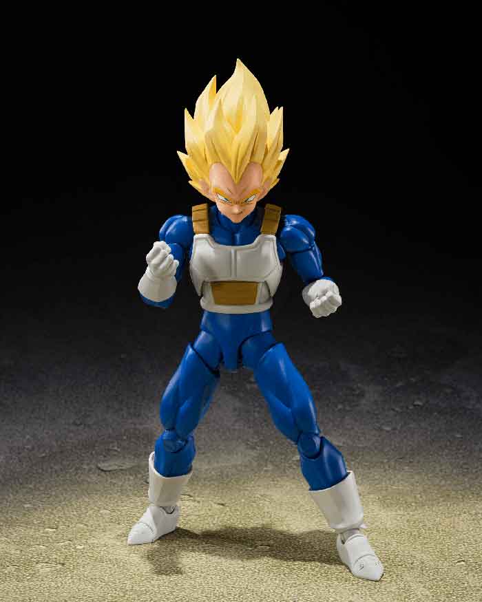 Dragonball Z 6 Inch Action Figure S.H. Figuarts - Super Saiyan Vegeta - Dangerous Pride - Image 2