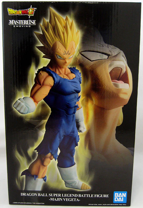 Dragonball Z 9 Inch Static Figure Super Legend Battle - Super Saiyan Majin Vegeta (Shelf Wear Packaging) - Image 2
