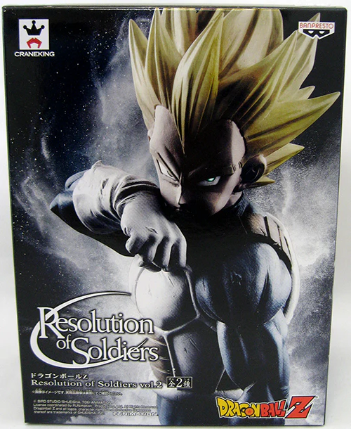 Dragonball Z Super 6 Inch Static Figure Resolution Of Soldiers - Super Saiyan Vegeta - Image 2