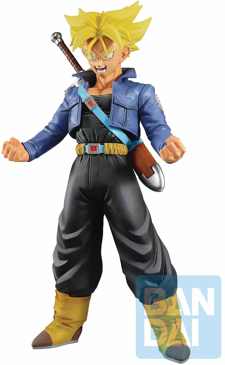 Dragonball Z Vs Omnibus Ultra 9 Inch Statue Figure Ichiban - Super Saiyan Trunks - Image 2