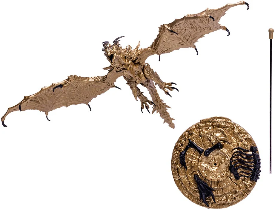 Elder Srolls 15 Inch Action Figure Deluxe - Alduin Gold - Image 2