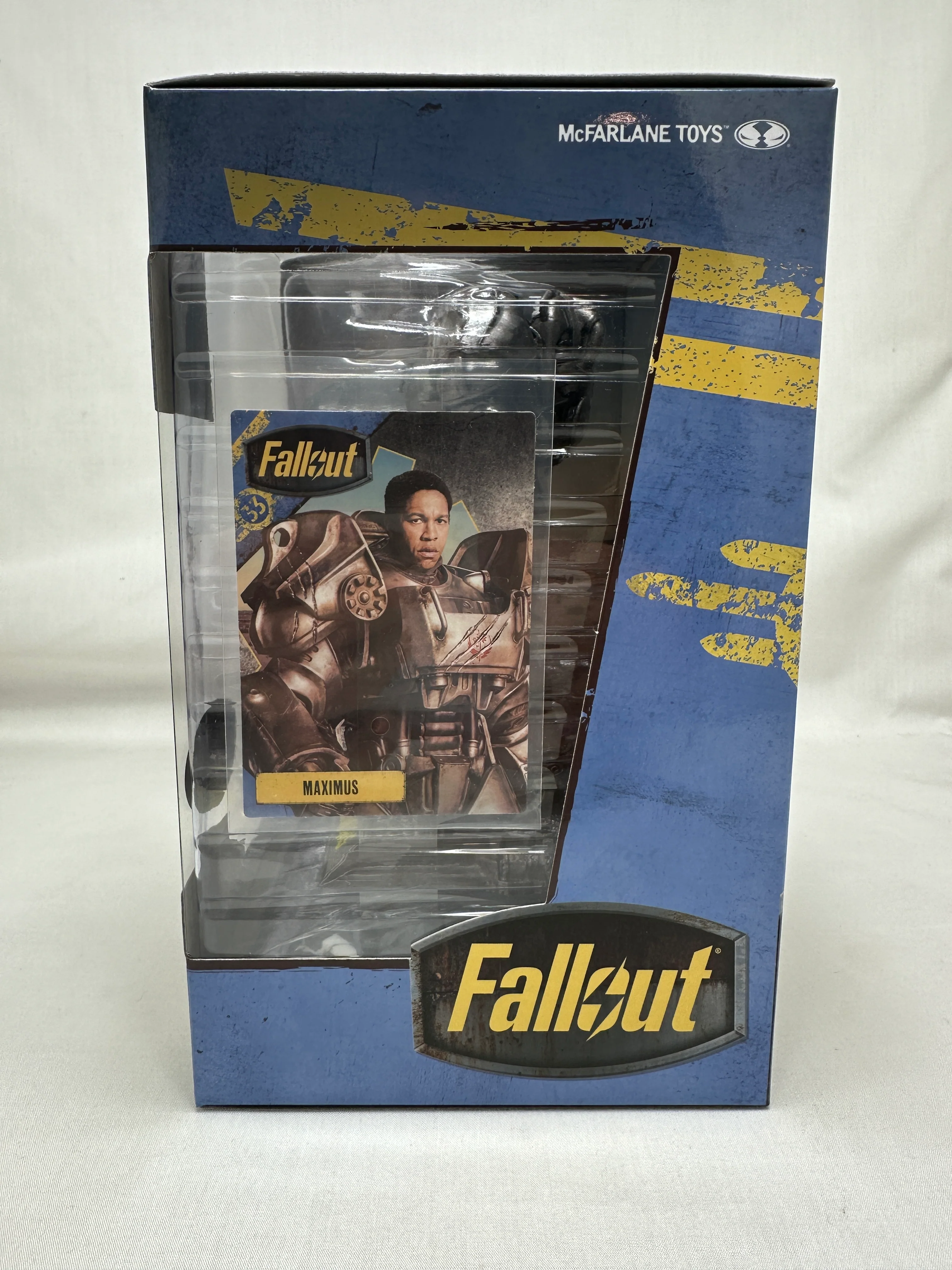 Fallout 6 Inch Static Figure Movie Maniacs - Maximus Unmasked Platinum - Image 2