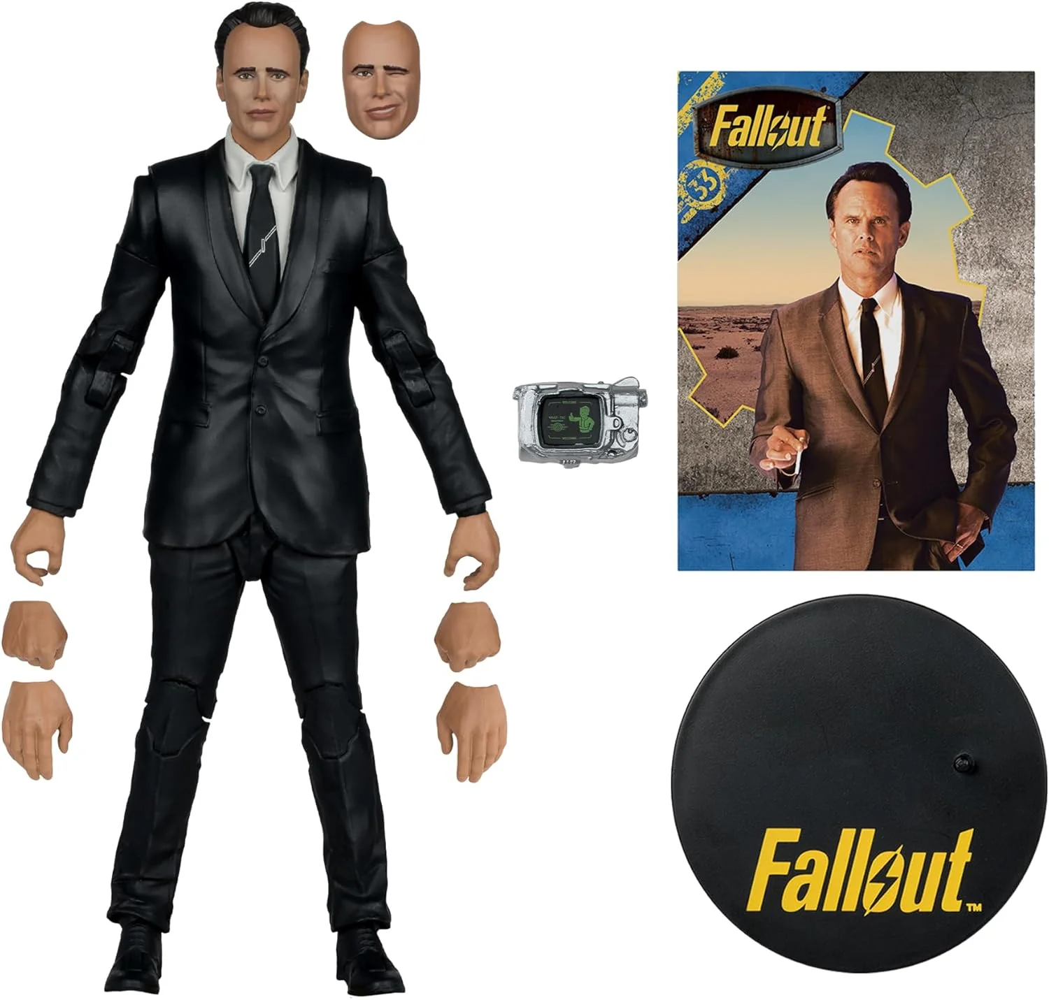Fallout Season 2 7 Inch Action Figure Deluxe Exclusive - Cooper Howard Red Platinum - Image 2
