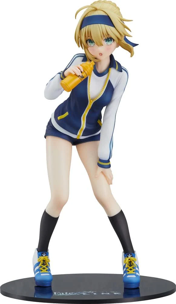 Fate Extella/Link 8 Inch Statue Figure 1/7 Scale PVC - Altria Pendragon Knight's P.E. uniform - Image 2