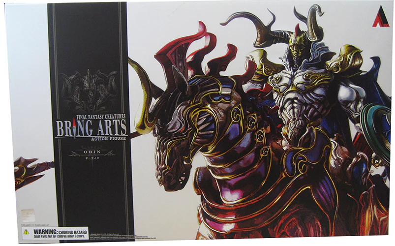 Final Fantasy 10 Inch Action Figure Creatures Bring Arts - Odin (Previously Openned Non Mint Packaging) - Image 2