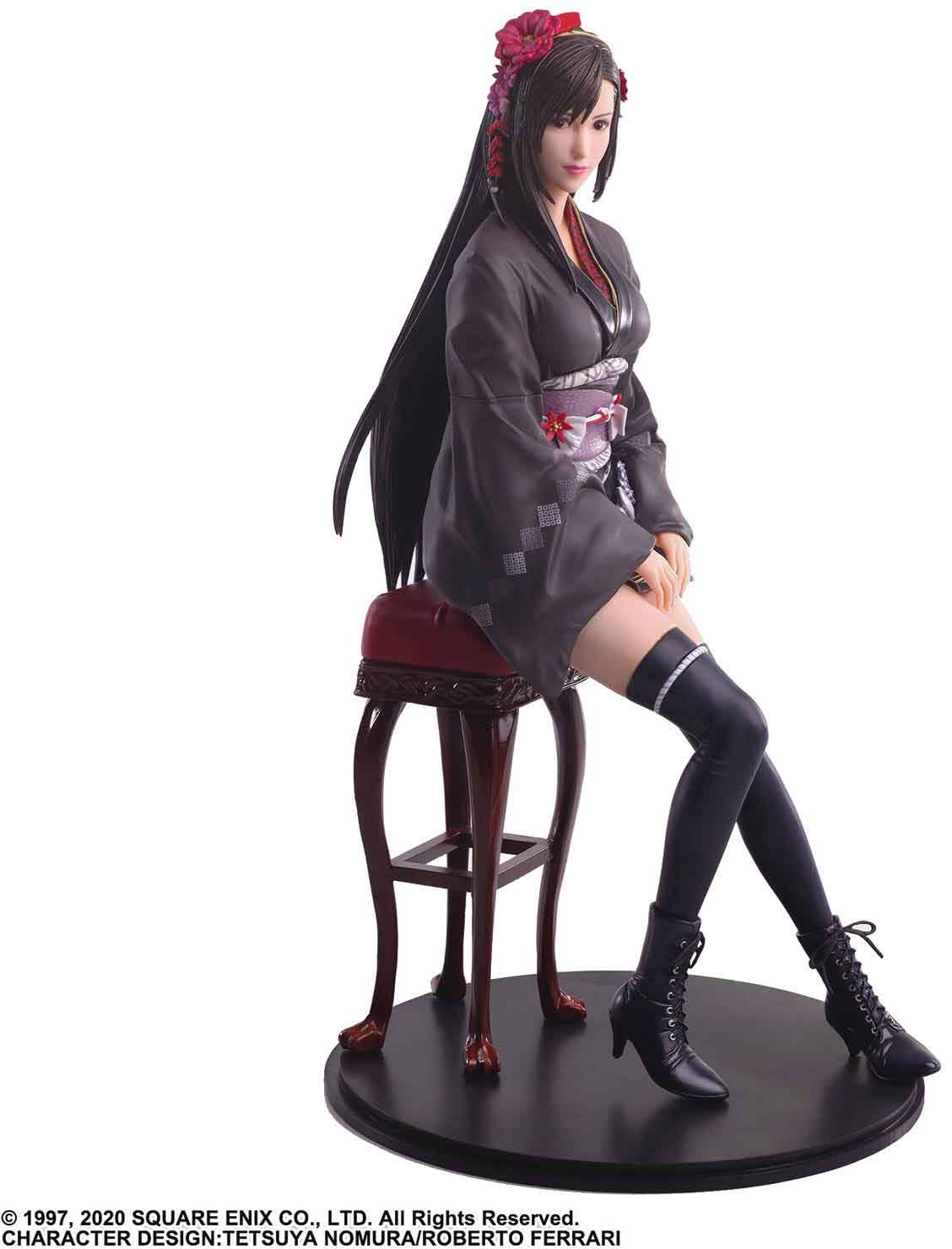 Final Fantasy FFVII Remake 8 Inch Statue Figure Static Arts - Tifa Lockhart Exotic Dress - Image 2