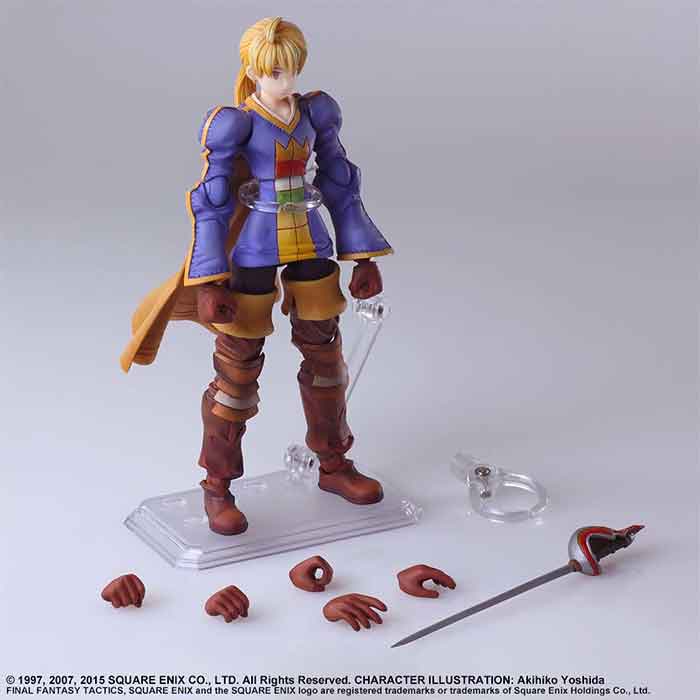 Final Fantasy Tactics 6 Inch Action Figure Bring Arts Kai - Ramza Beoulve - Image 2
