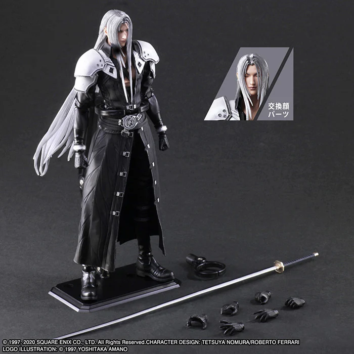 Final Fantasy VII Remake Play Arts Kai 10 Inch Action Figure - Sephiroth - Image 2