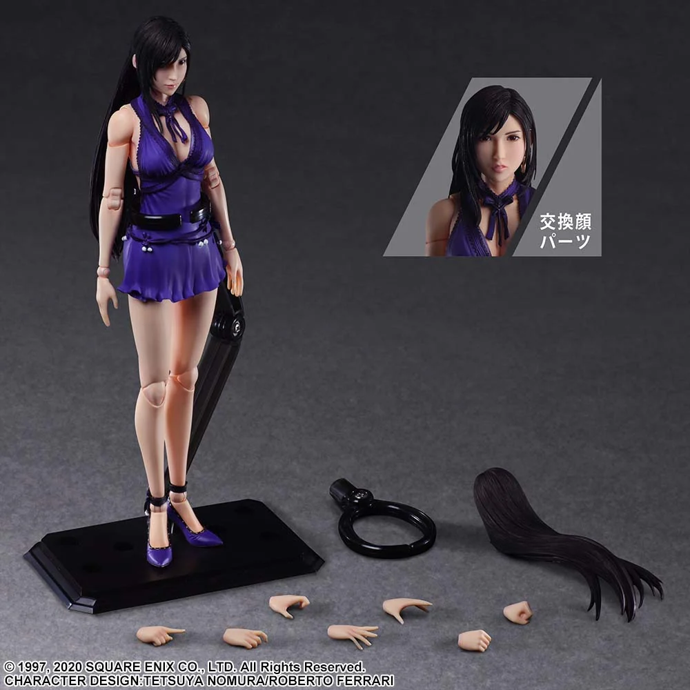 Final Fantasy VII Remake 8 Inch Action Figure Play Arts Kai - Tifa Lockhart Dress - Image 2
