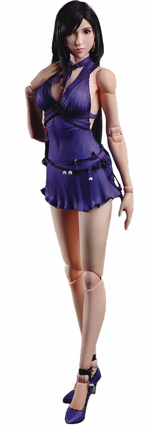 Final Fantasy VII Remake 8 Inch Action Figure Play Arts Kai - Tifa Lockhart Dress - Image 3