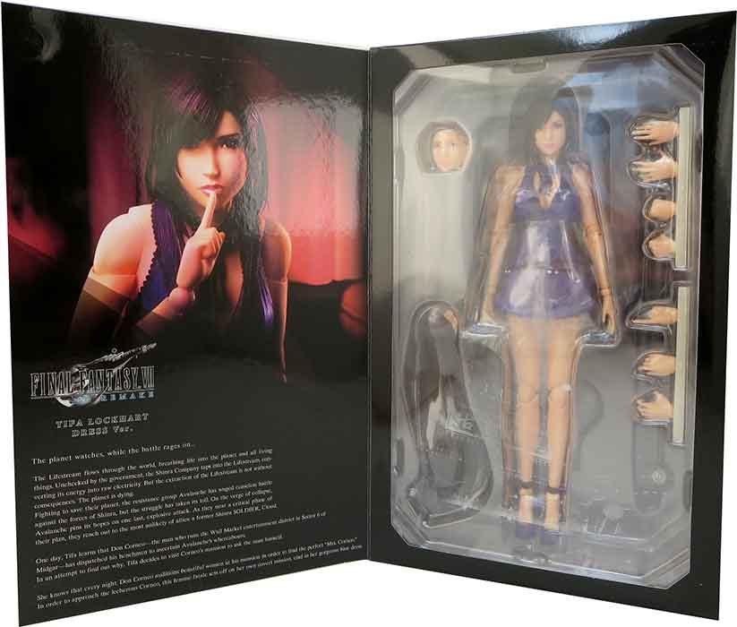 Final Fantasy VII Remake 8 Inch Action Figure Play Arts Kai - Tifa Lockhart Dress - Image 4