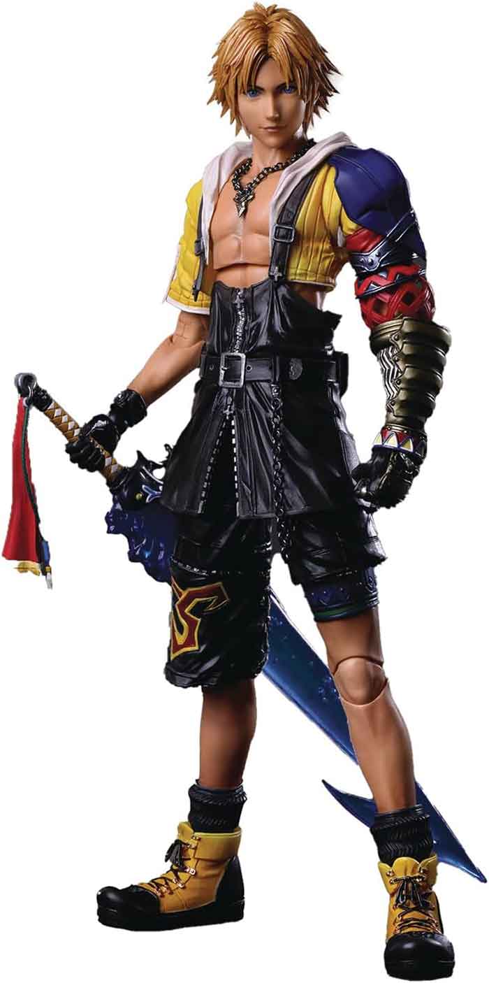Final Fantasy X 8 Inch Action Figure Play Arts Kai - Tidus - Image 3