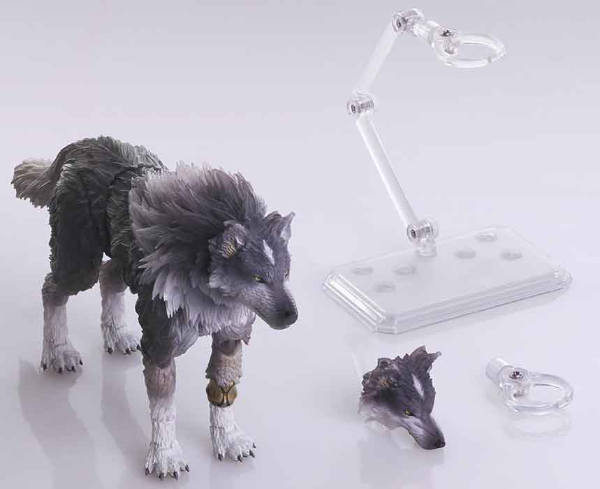 Final Fantasy XVI 6 Inch Action Figure Bring Arts - Clive Rosfield & Torgal - Image 2