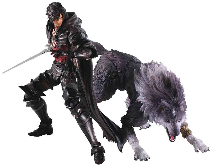 Final Fantasy XVI 6 Inch Action Figure Bring Arts - Clive Rosfield & Torgal - Image 4