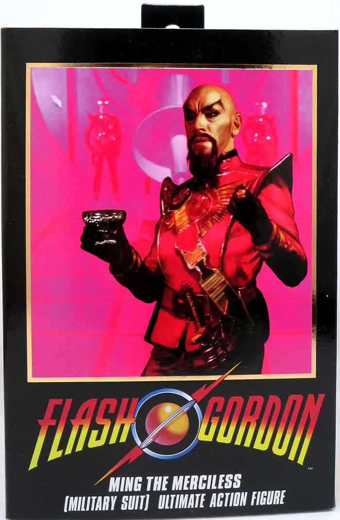 Flash Gordon 7 Inch Action Figure Ultimate - Ming (Red Military) - Image 3