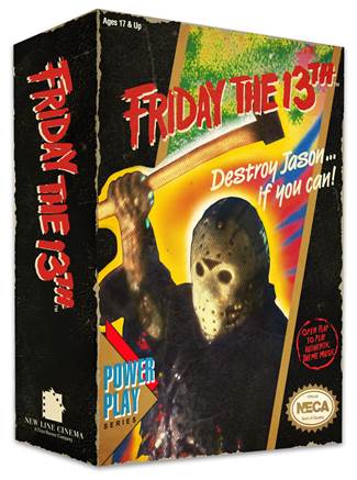 Friday The 13th 7 Inch Action Figure 8-Bit Video Game Series - NES Classic Jason Voorhees - Image 2