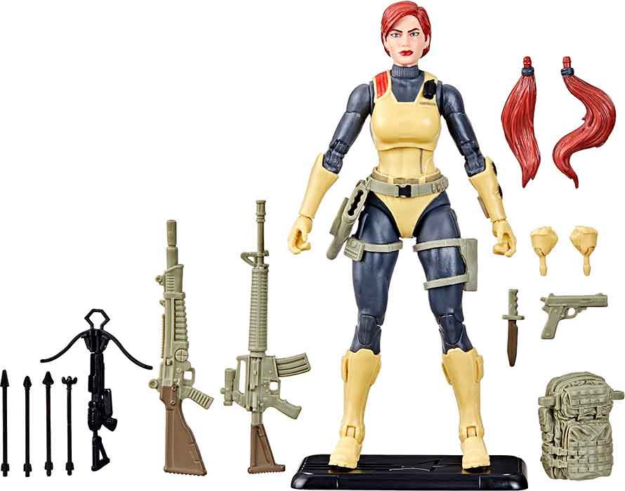 G.I. Joe Classified 6 Inch Action Figure Retro - Scarlett - Image 2