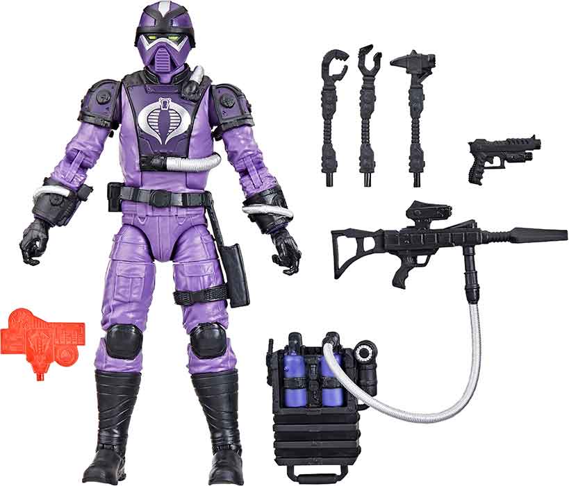 G.I. Joe Classified 6 Inch Action Figure Wave 17 - Techno-Viper #117 - Image 2