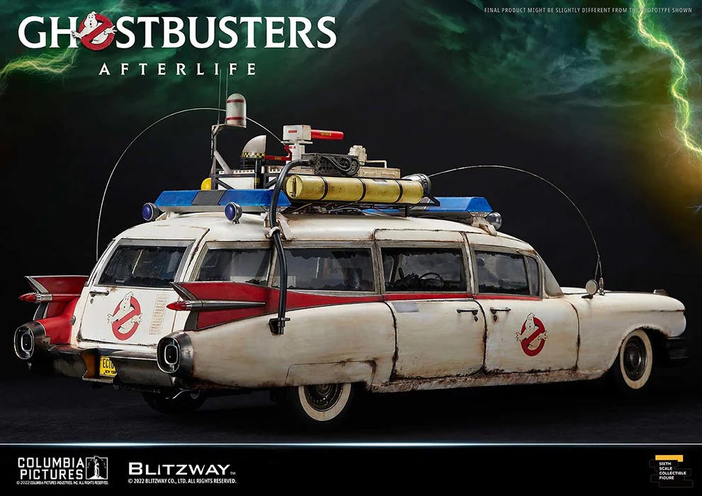 Ghostbusters Afterlife 22 Inch Vehicle Figure 1/6 Scale - Ecto-1 - Image 2