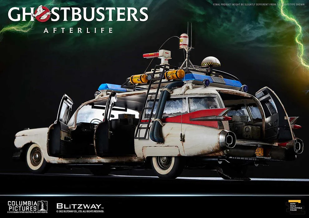 Ghostbusters Afterlife 22 Inch Vehicle Figure 1/6 Scale - Ecto-1 - Image 3