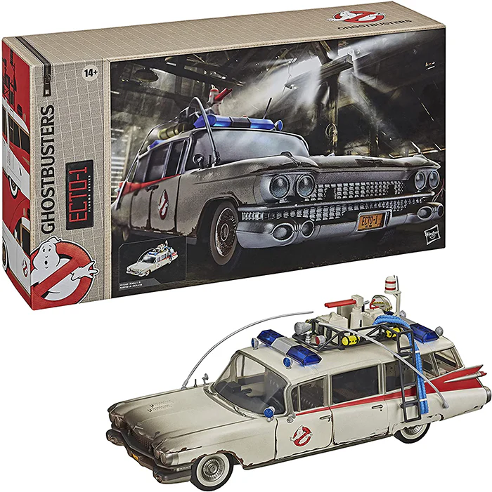 Ghostbusters Afterlife 6 Inch Scale Vehicle Figure Exclusive - Ecto-1 (Non Mint Packaging) (Previously Opened Sub-Standard Packaging)