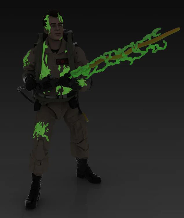 Ghostbusters 6 Inch Action Figure Plasma Series Wave 2 - Glow-in-the-Dark Ray Stantz - Image 2