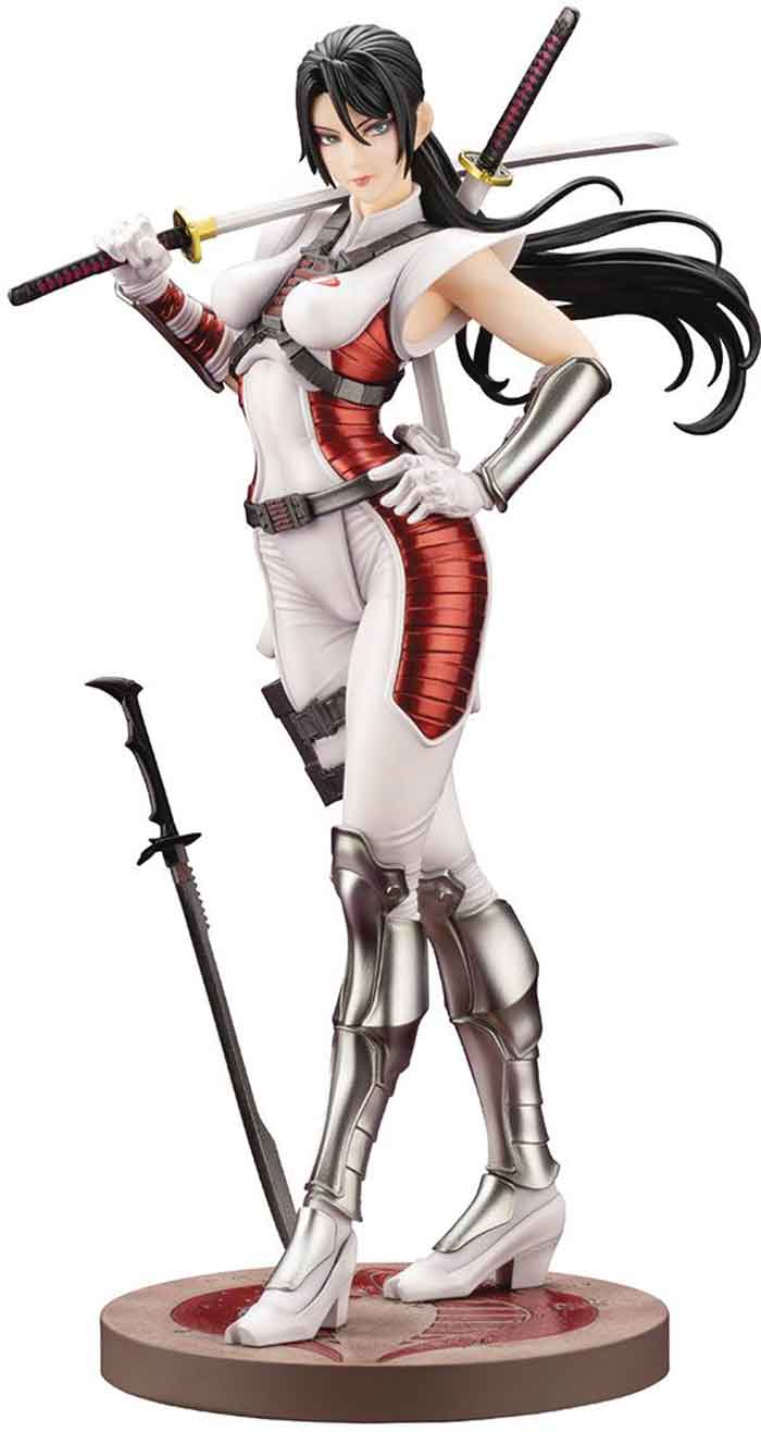 G.I. Joe 9 Inch Statue Figure Bishoujo Exclusive - Dawn Moreno (White) - Image 2